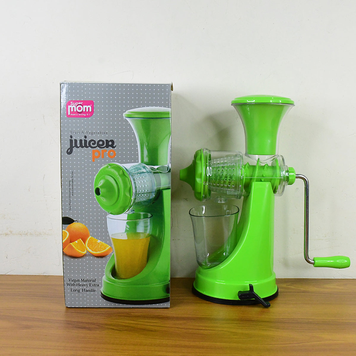 Supermom Manual Hand Press Fruit  Vegetable Juicer Pro